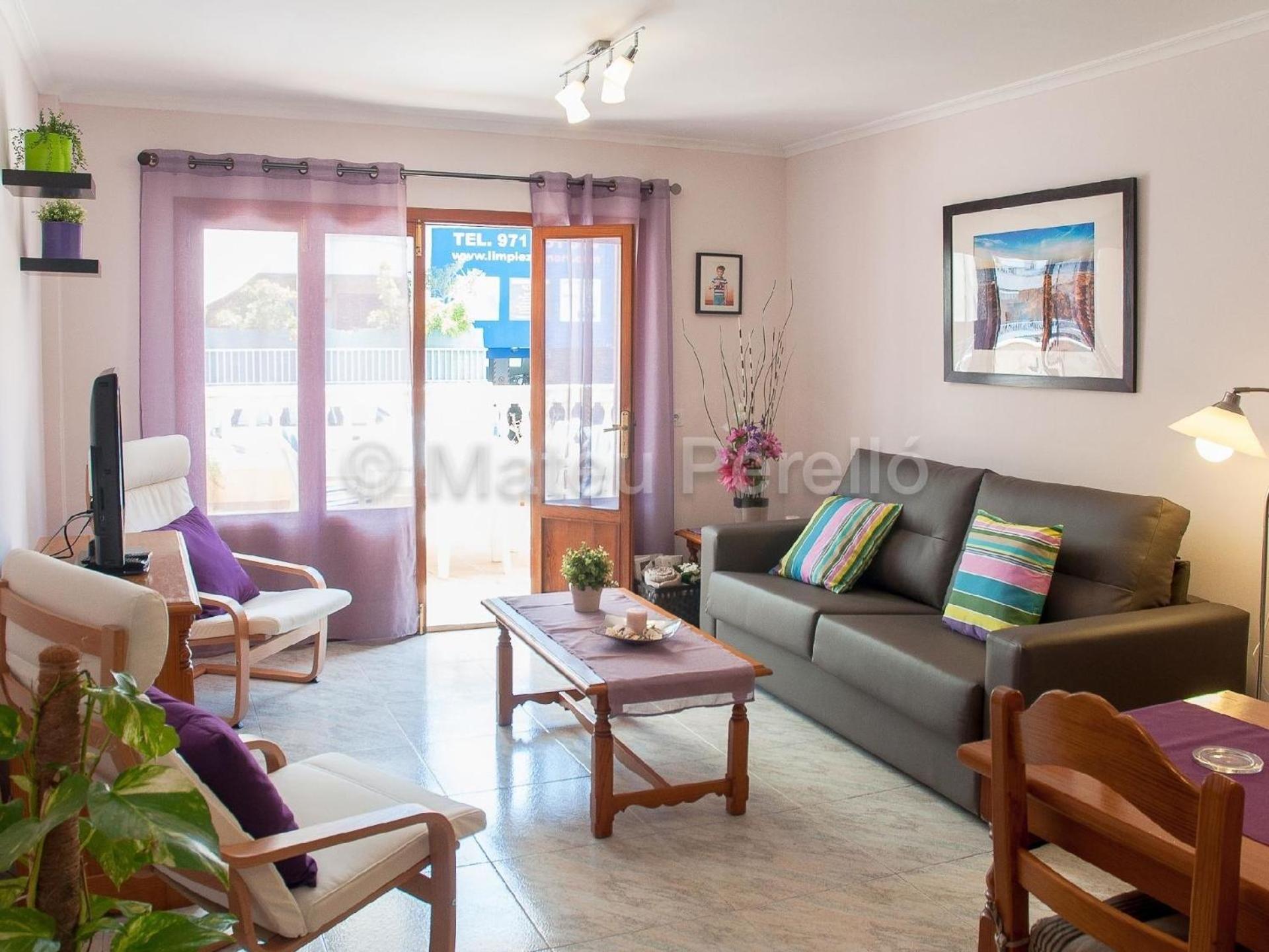 Wohnung In Son Baulo Mit Terrasse, Garten Und Grill Can Picafort (Mallorca) Exterior foto