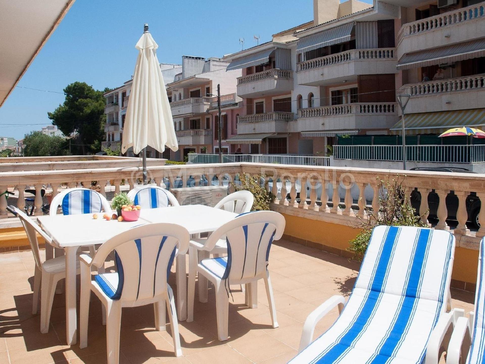 Wohnung In Son Baulo Mit Terrasse, Garten Und Grill Can Picafort (Mallorca) Exterior foto
