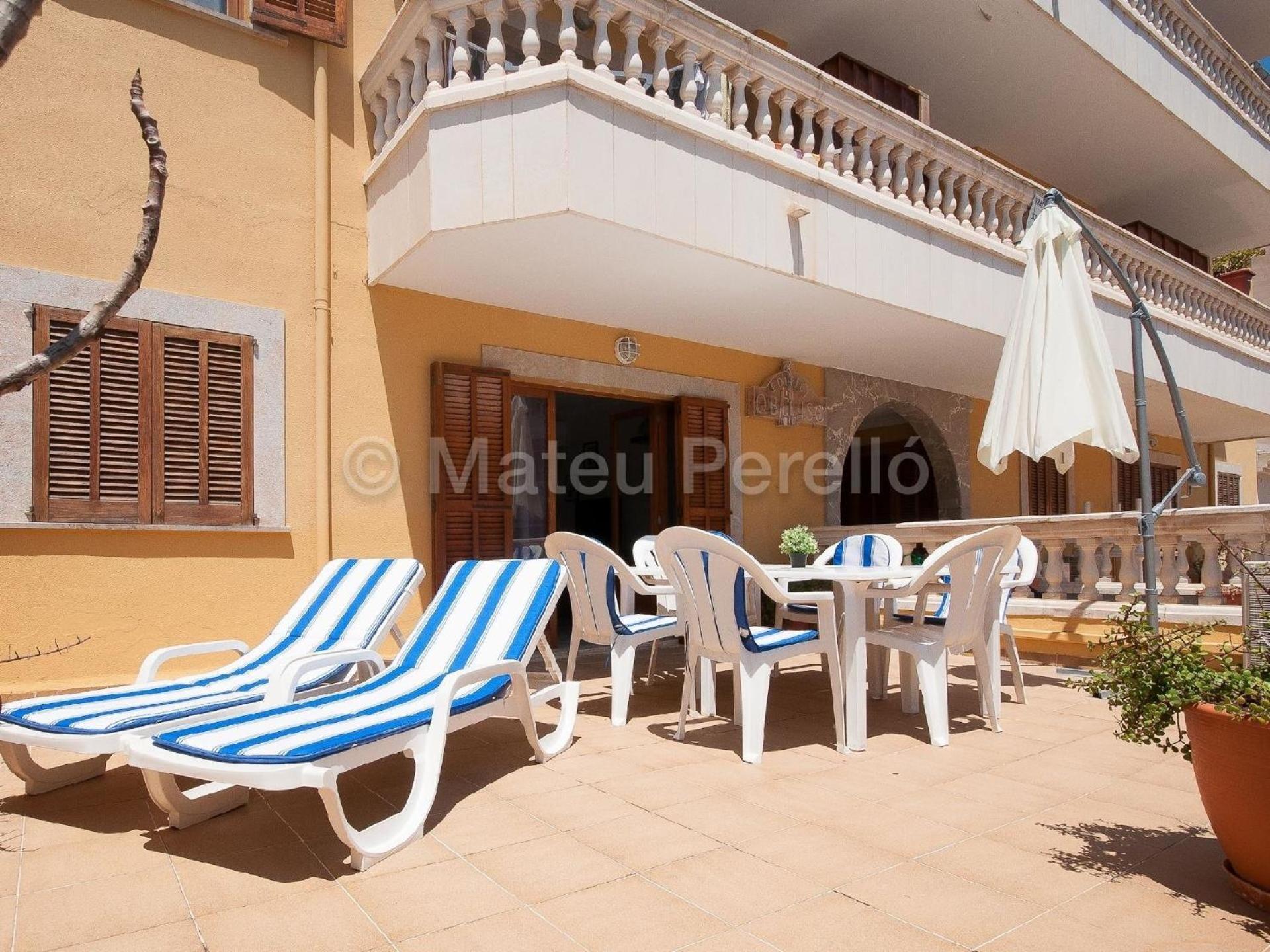 Wohnung In Son Baulo Mit Terrasse, Garten Und Grill Can Picafort (Mallorca) Exterior foto